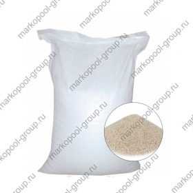 Песок кварцевый дробленый фракция 0.5-1мм