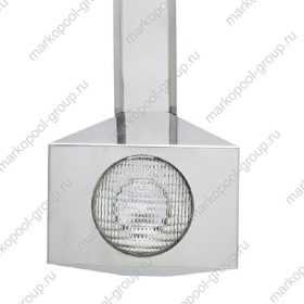 Прожектор навесной угловой Pahlen 12280 из нержавеющей стали (300Вт, 12В)